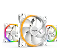 Wentylator do komputera BE QUIET! Light Wings White 140 PWM Triple-Pack 3x140mm BL102